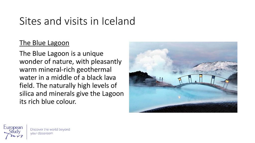 Sites and visits in Iceland