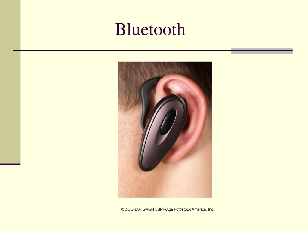 Bluetooth © ZOONAR GMBH LBRF/Age Fotostock America, Inc.