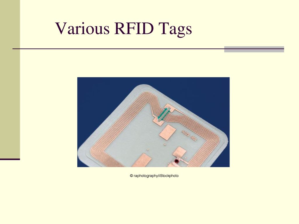 Various RFID Tags © raphotography/iStockphoto