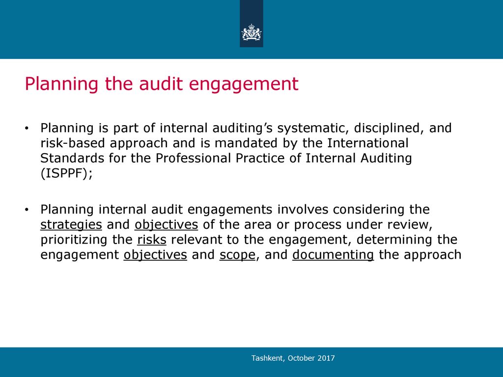 Planning the Audit Engagement: key ingredients - ppt download
