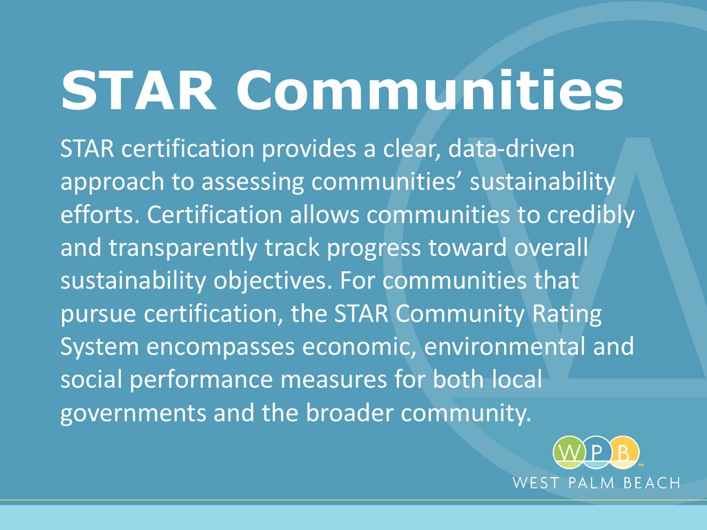 STAR Communities