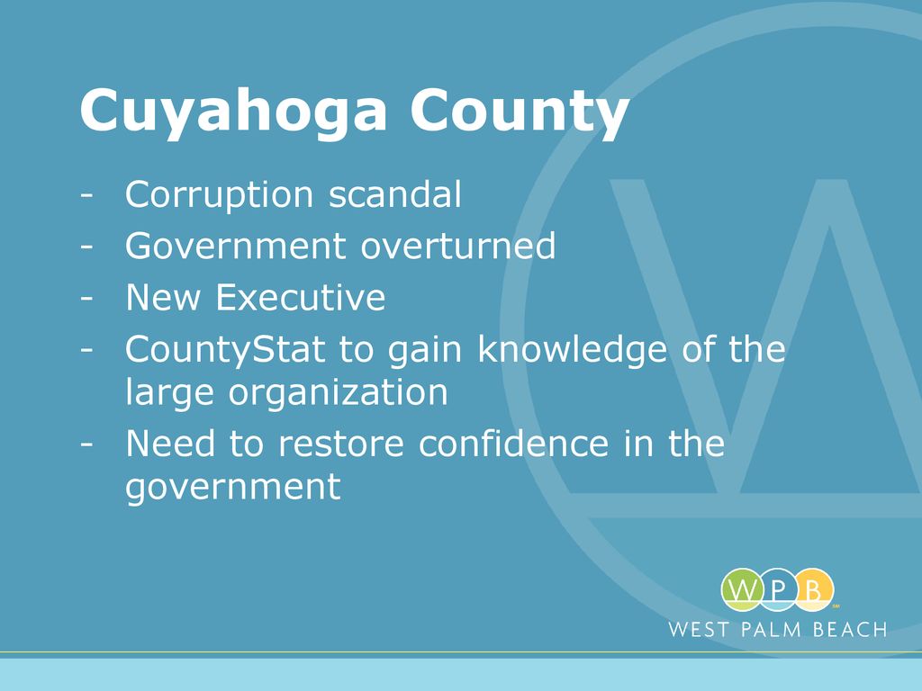 Cuyahoga County Corruption scandal Government overturned New Executive