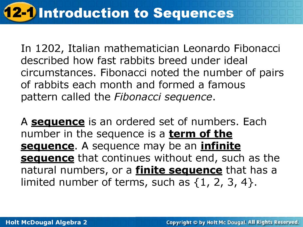 Introduction to sequences ppt download