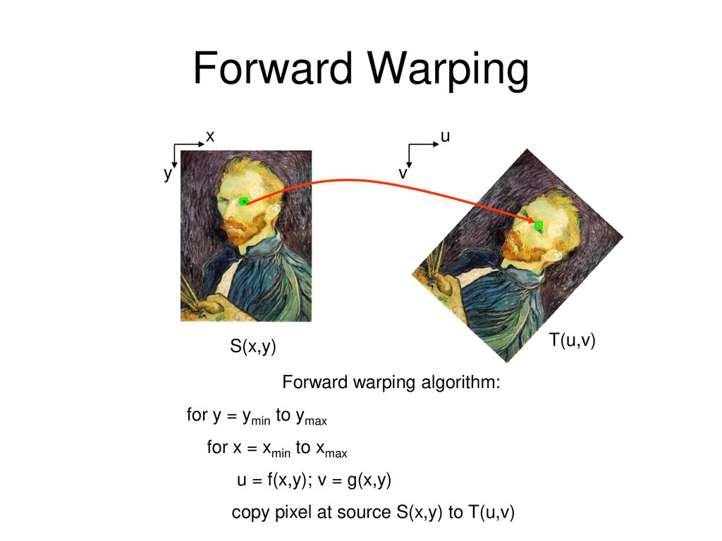 Csce 441 Computer Graphics Image Warping Ppt Download