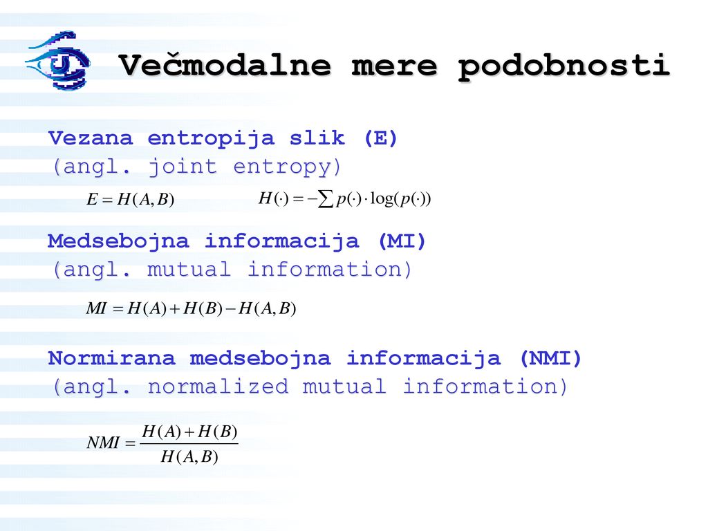 Definicija Poravnava medicinskih slik: B A T T(B) S. - ppt download