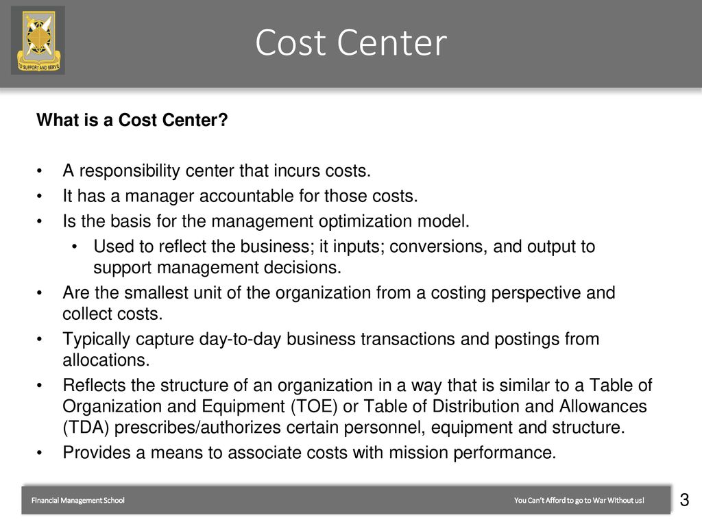 Cost Center Definition: How It Works And Example, 60% OFF