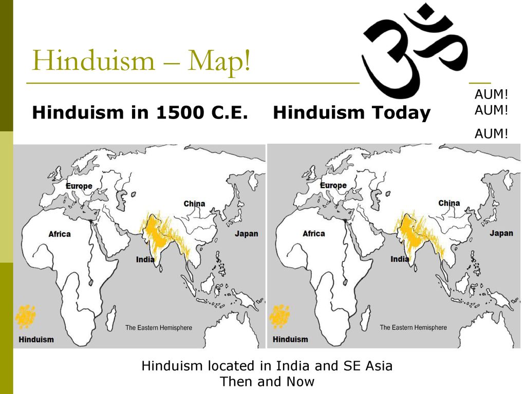 Страны религии индуизм