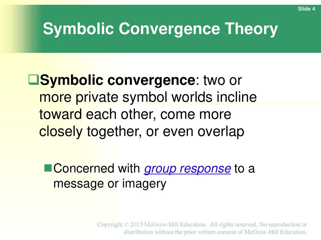 symbolic convergence theory