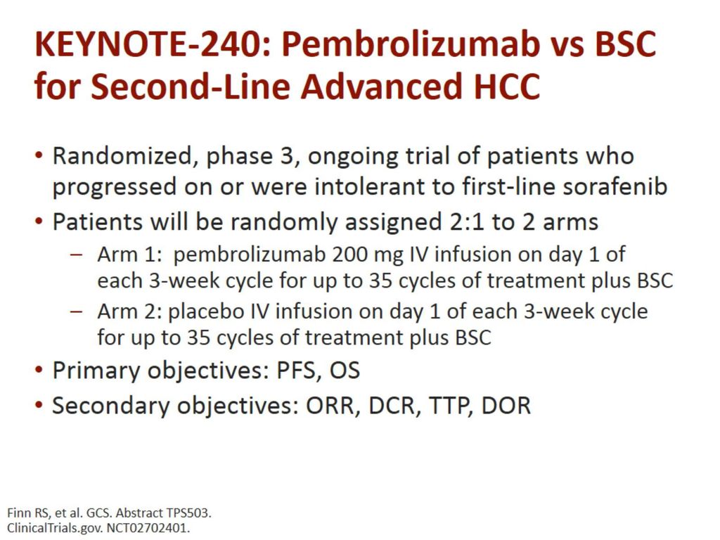 State of the Art in HCC Immune Checkpoint Modulation ppt download