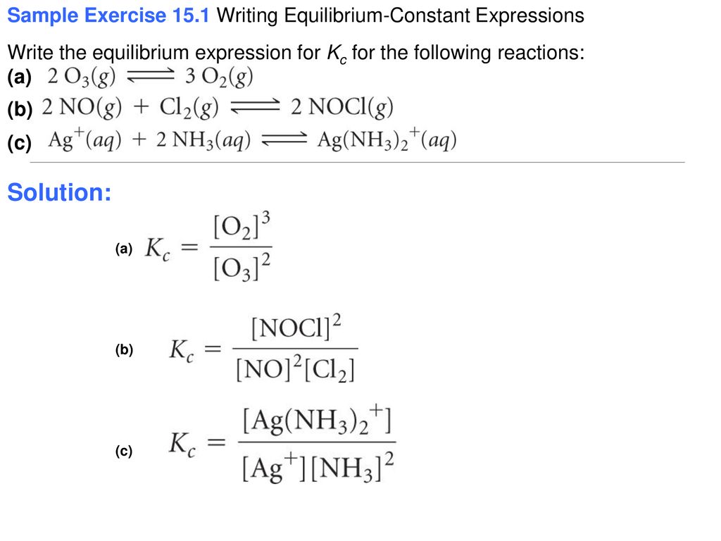 Chapter 21 Chemical Equilibrium - ppt download