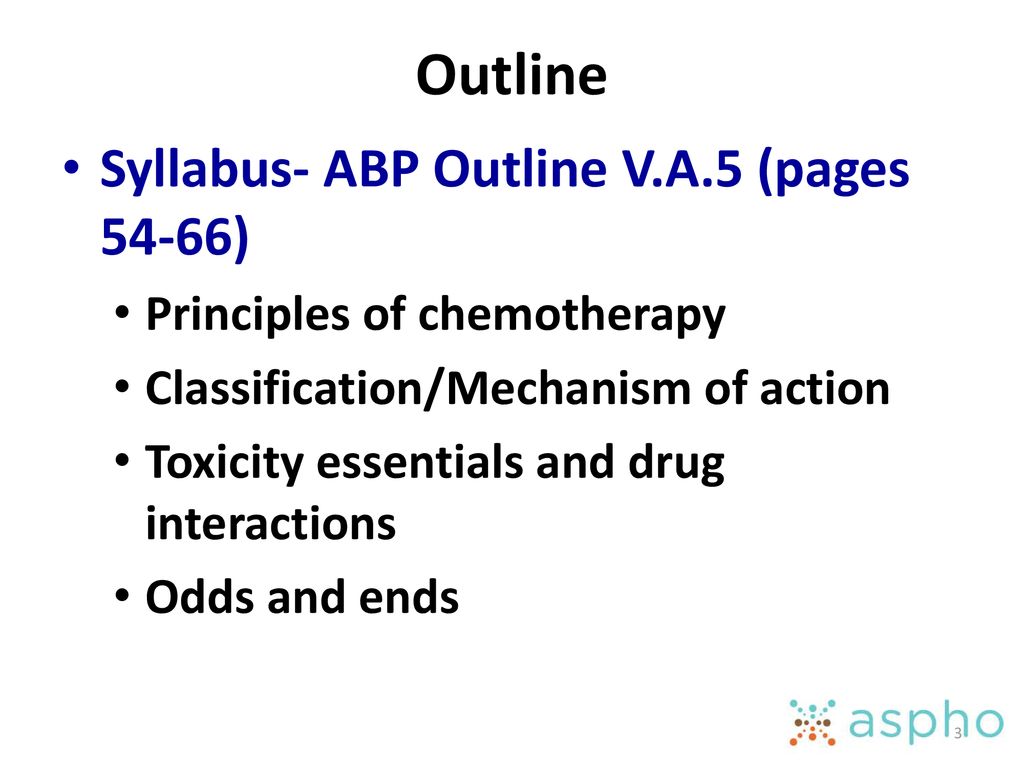 Outline Syllabus- ABP Outline V.A.5 (pages 54-66)