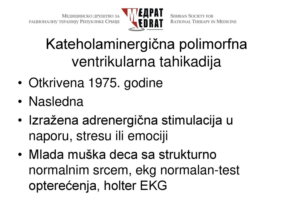 Farmakolosko Lecenje Poremecaja Ritma Kod Dece Ppt Download