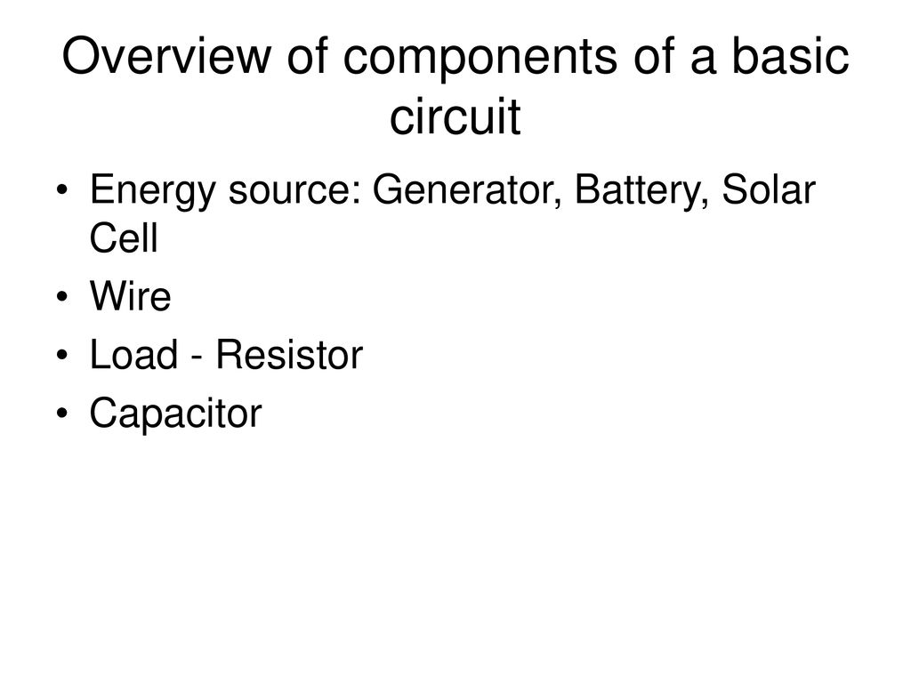 Solar Energy Technology Science Summer Camp Circuit Diagram