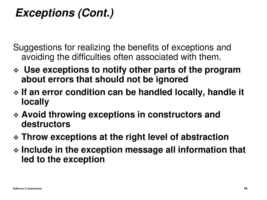 Software Construction - ppt download