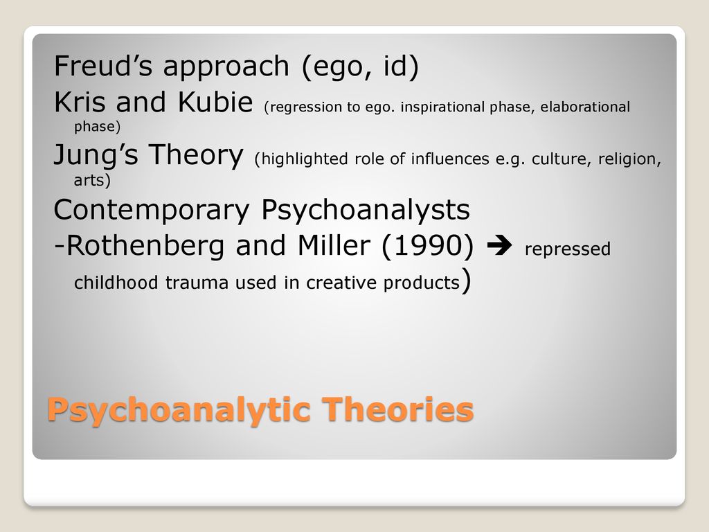 Theories of Creativity - ppt download