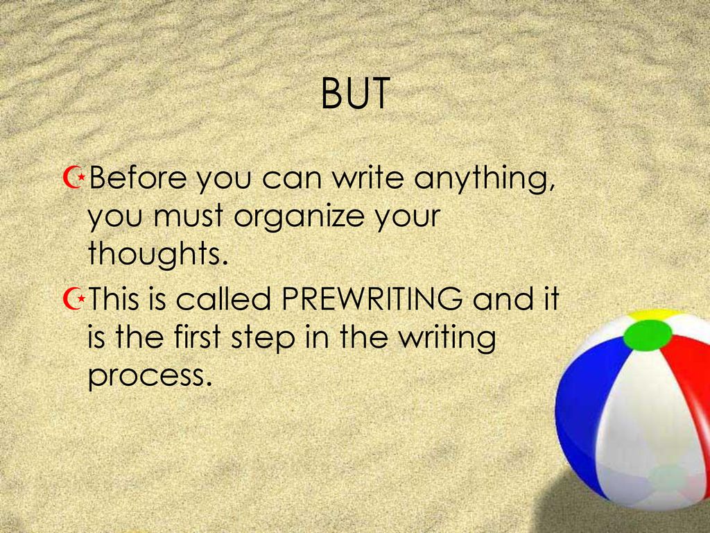 Types of prewriting ppt download