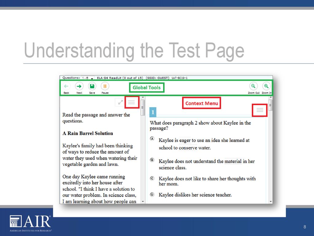 Online Testing System Assessment Viewing Application (AVA) - ppt download