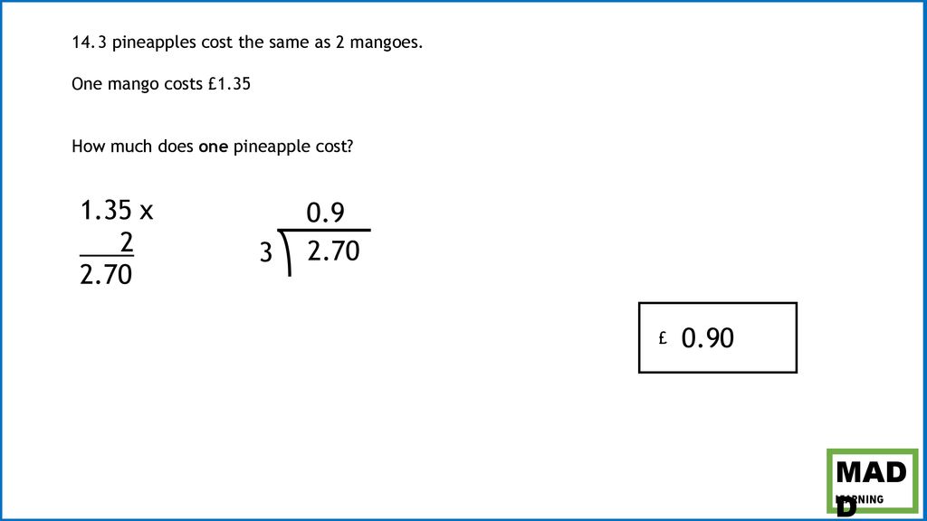 KS2 Paper By Mr Maddison. ppt download