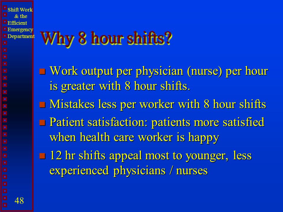 Shift Work And The Efficient Ed Ppt Video Online Download Shift Work And The Efficient Ed Ppt Video Online Download