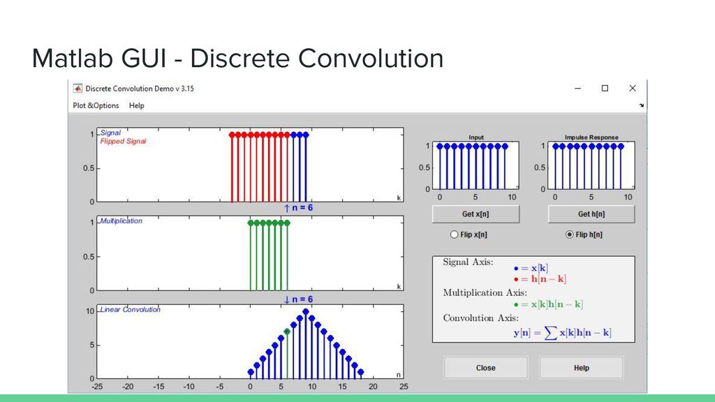 Discrete convolution demo ppt download