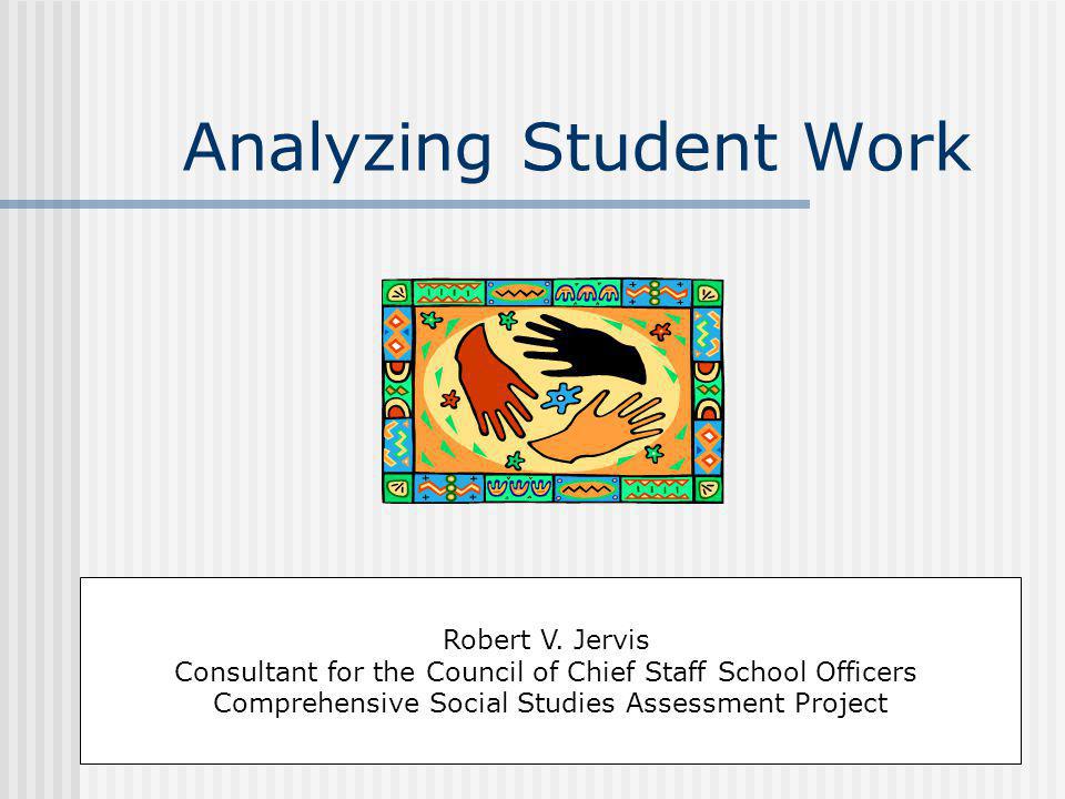 Analyzing Student Work