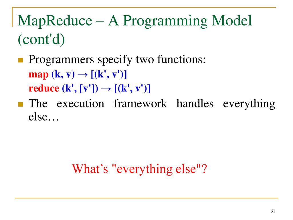 CS & CS ST: Big Data Analytics - ppt download