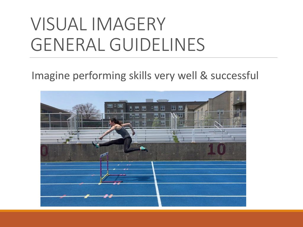 VISUAL IMAGERY GENERAL GUIDELINES