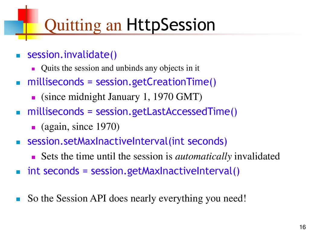 Servlet session tracking ppt download