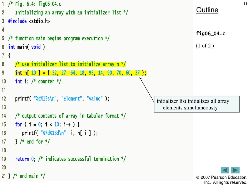 C Arrays. - ppt download