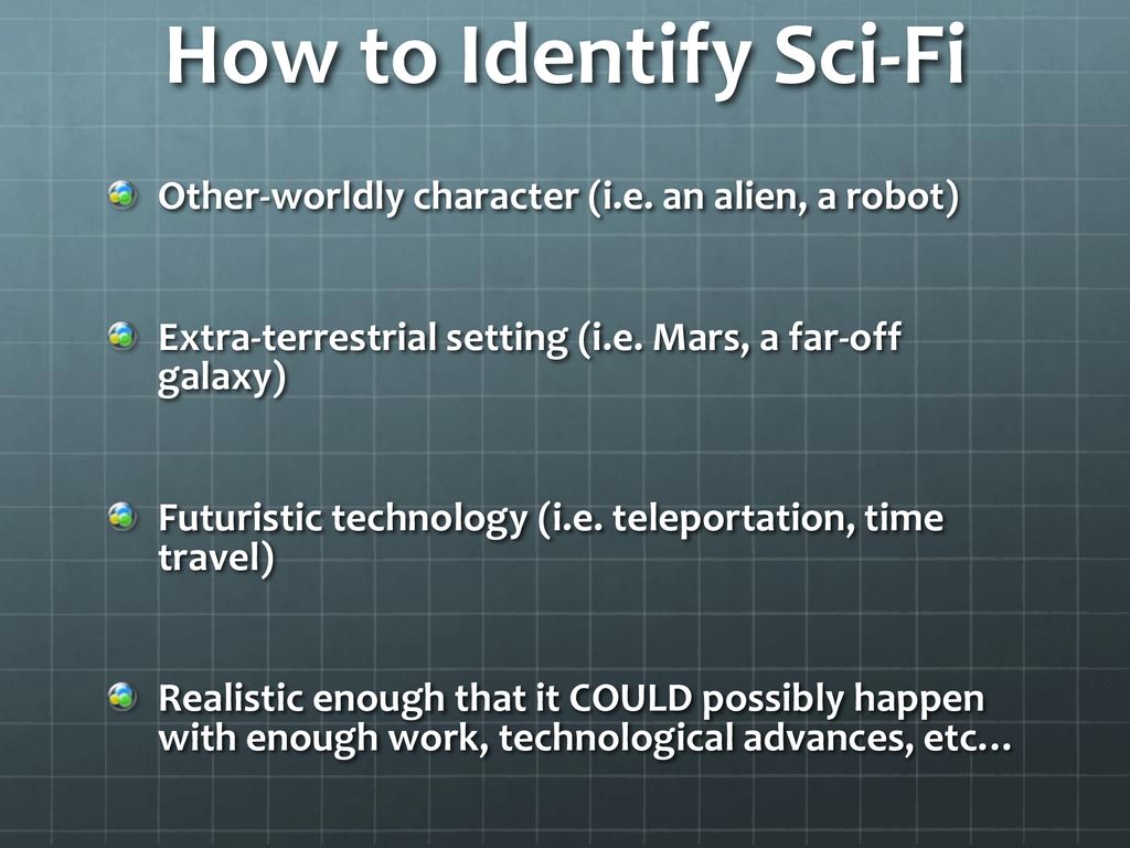 Explain What You Know About Science Fiction Ppt Download
