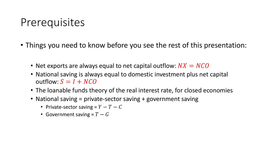 A Macroeconomic Theory Of The Open Economy Ppt Download a-macroeconomic-theory-of-the-open-economy-ppt-download