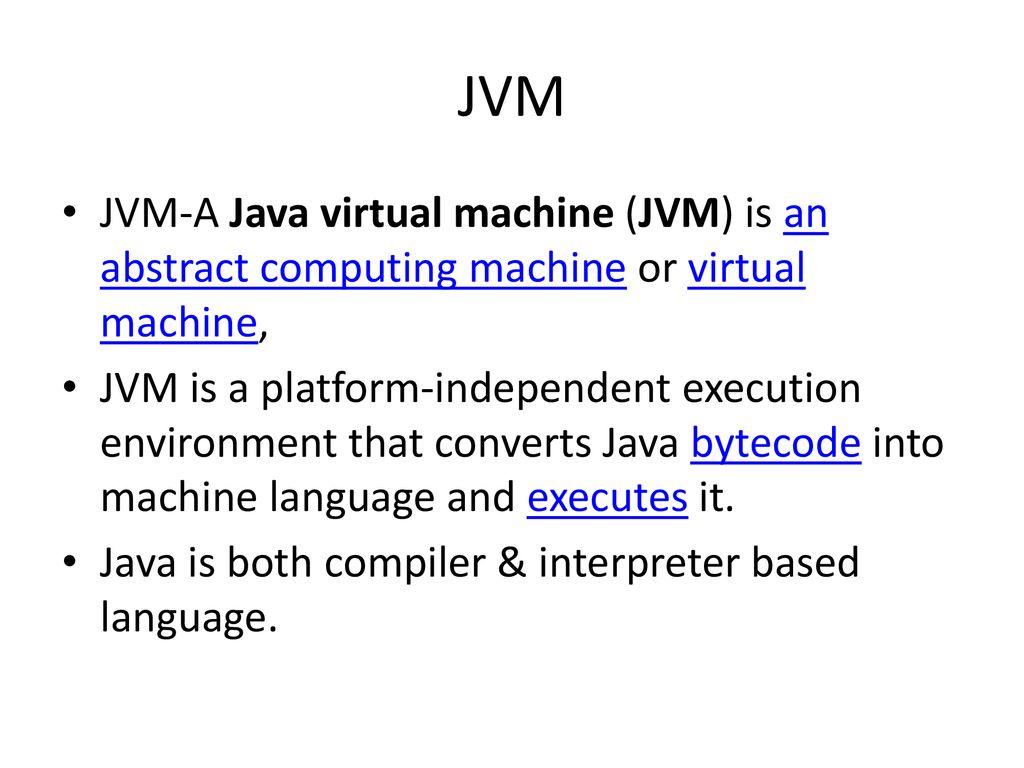 Introduction To Java Ppt Download