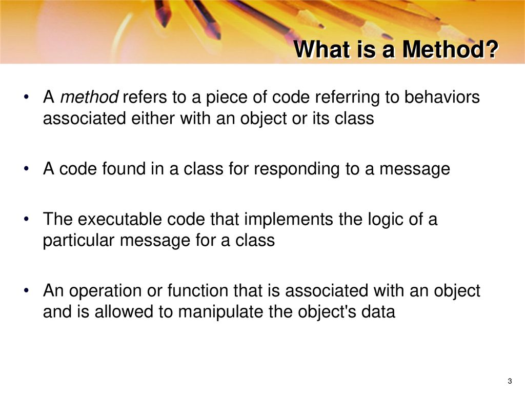 ATS Application Programming: Java Programming - ppt download