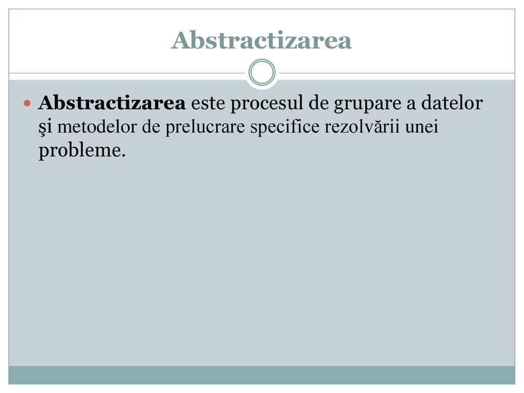 Programarea Orientată Obiect Poo Ppt Download