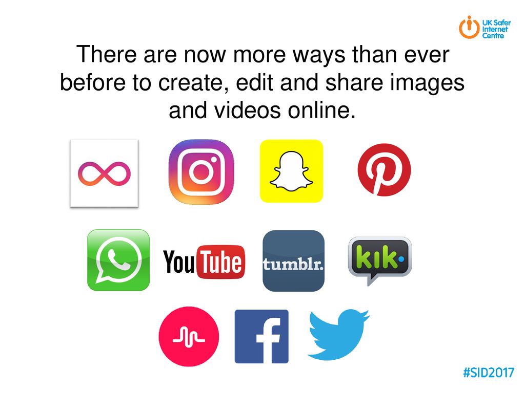 There are now more ways than ever before to create, edit and share images and videos online.