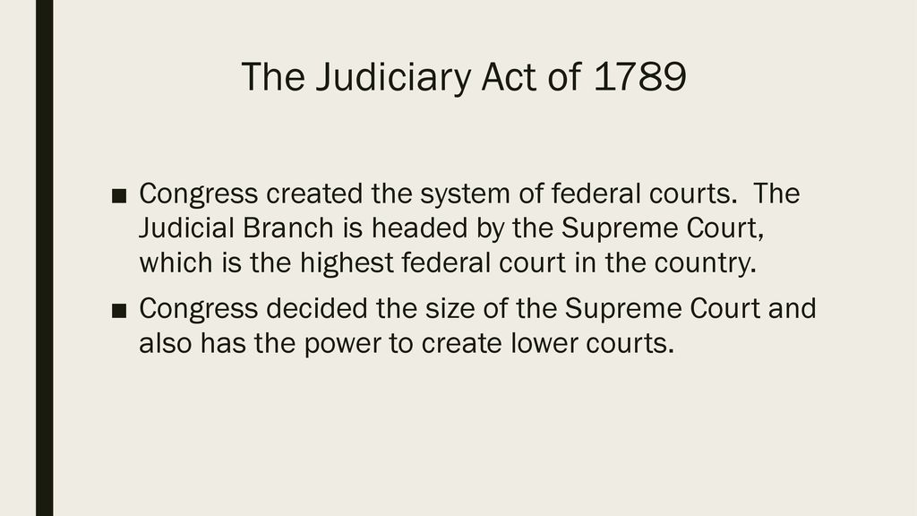 The Judicial Branch. - ppt download