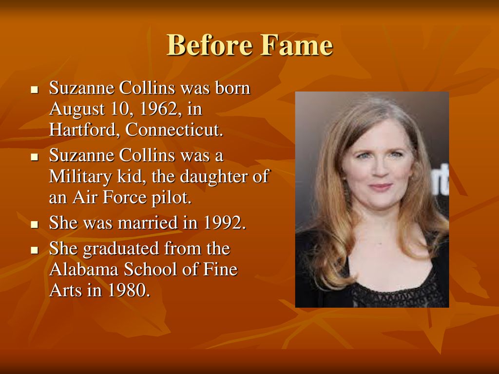 Suzanne Collins By Lauren B. [Fall 2012]. - ppt download