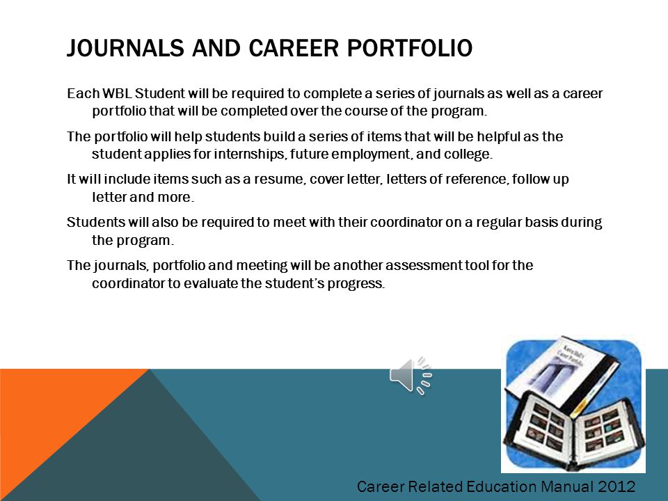 Journals and Career Portfolio