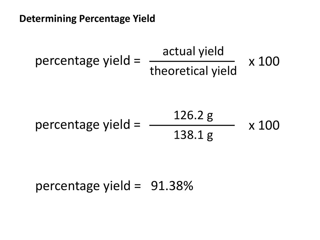 Advanced Stoichiometry - ppt download