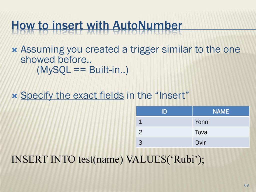 Database systems presented by rubi boim ppt download