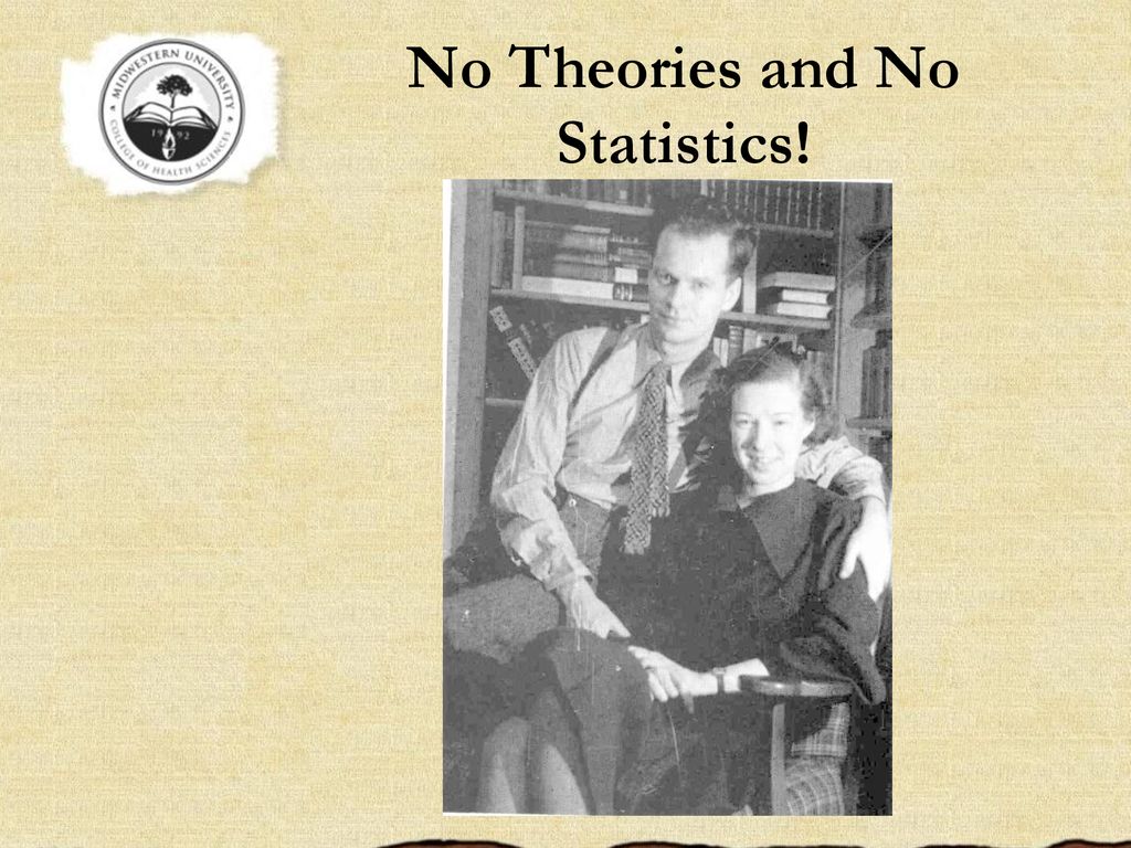 No Theories and No Statistics!