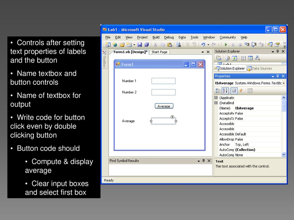 How to clear labels in visual basic