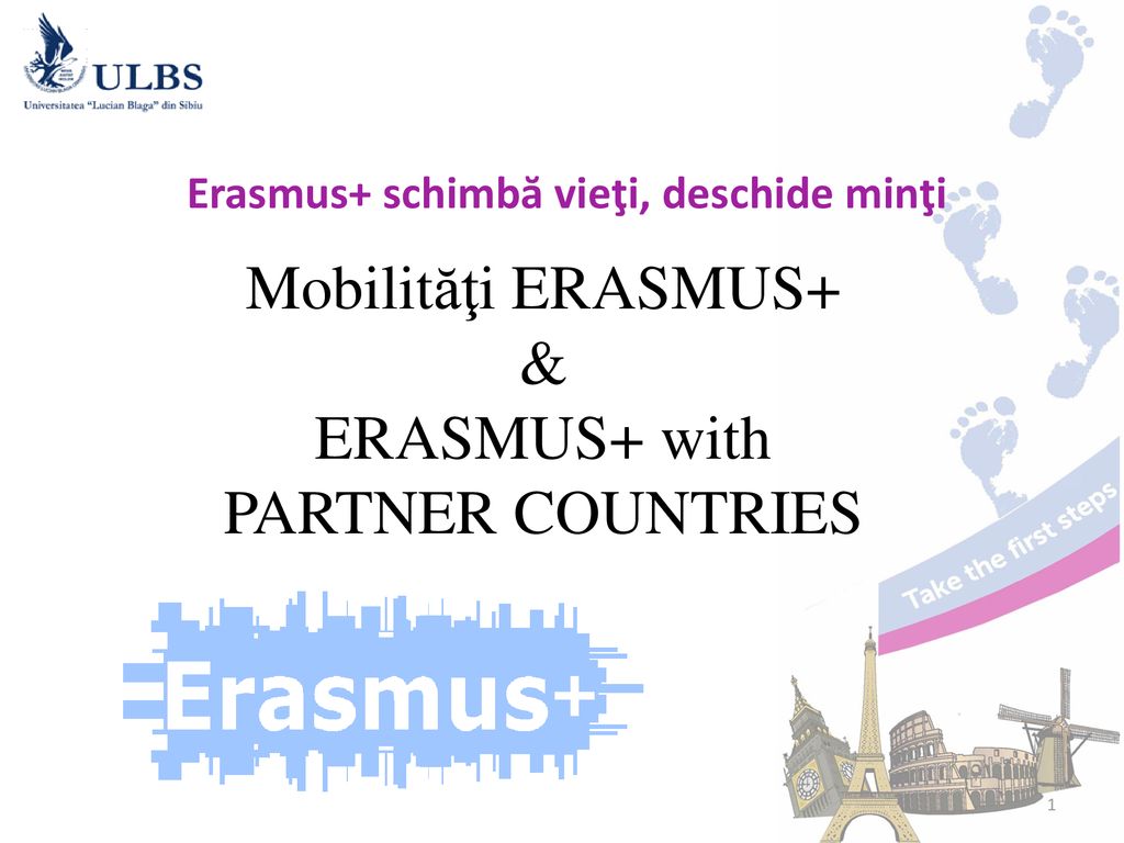 Mobilităţi Erasmus Erasmus With Partner Countries Ppt Download