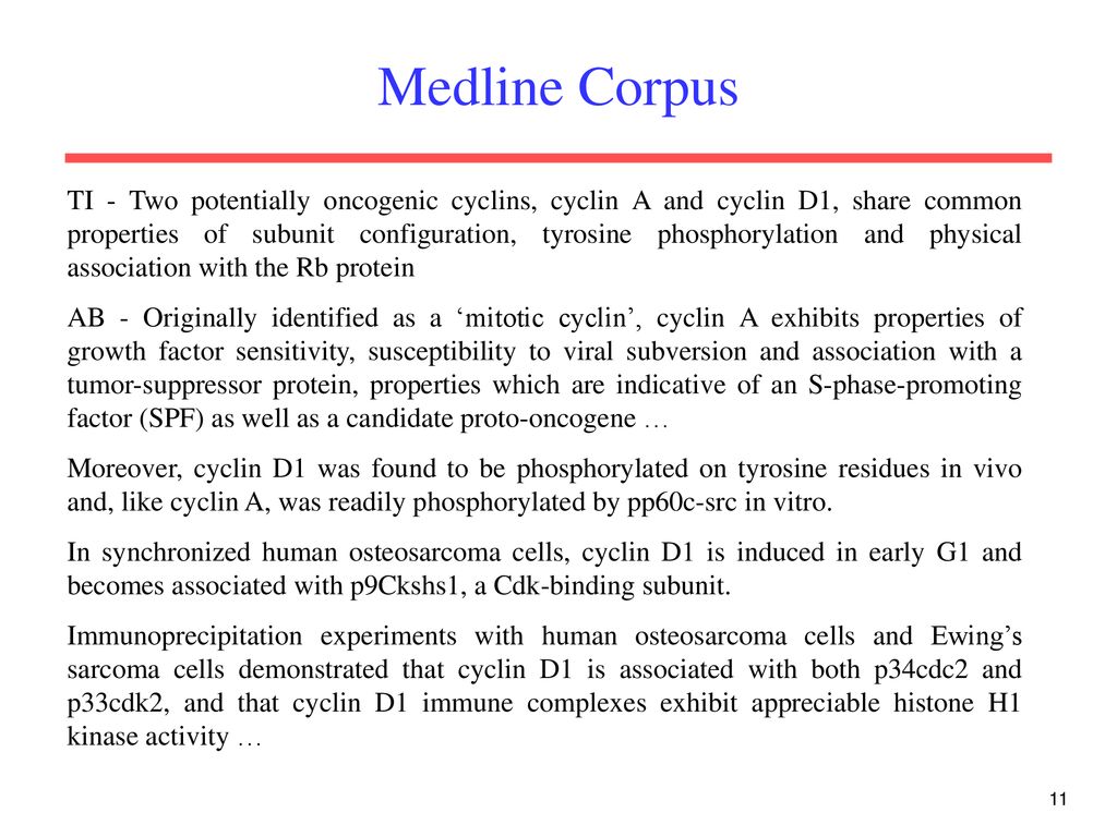 CS 388: Natural Language Processing: Information Extraction Biology Diagrams