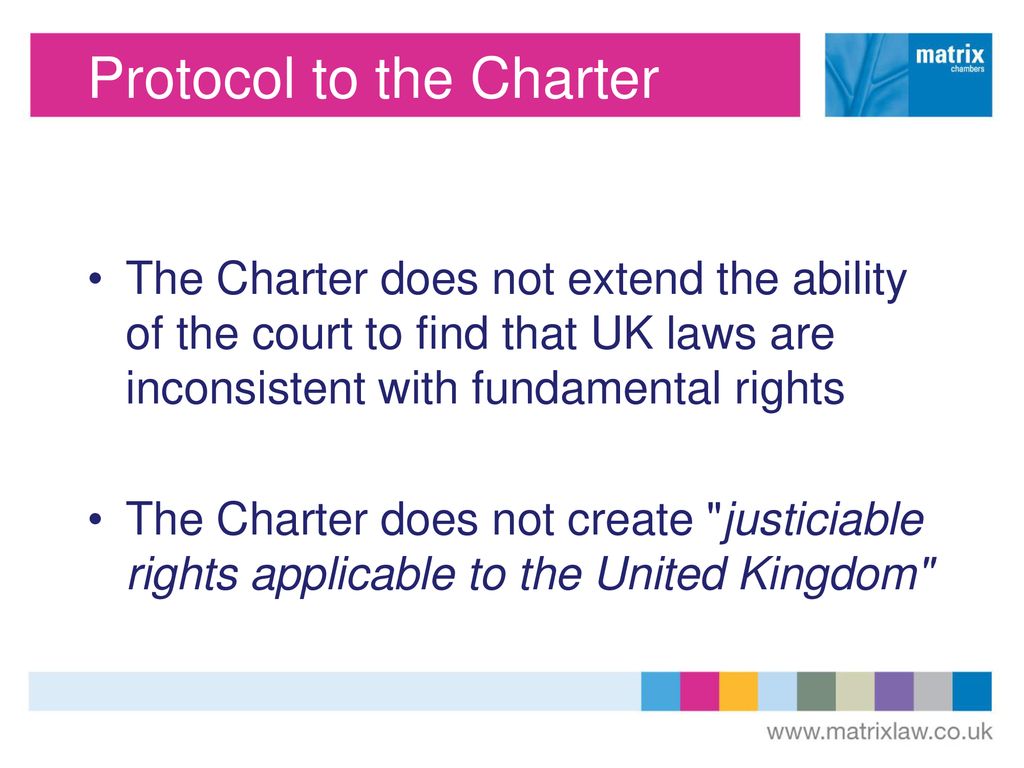 Protocol to the Charter