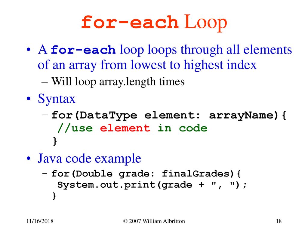 Arrays ICS 111: Introduction to Computer Science I - ppt download