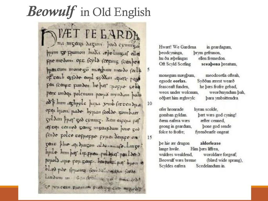 Anglo saxon poetry the epic and beowulf ppt download