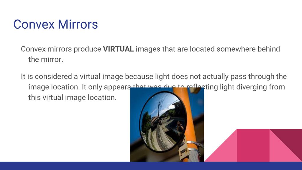 Concave, Convex, and Plane Mirrors ppt download