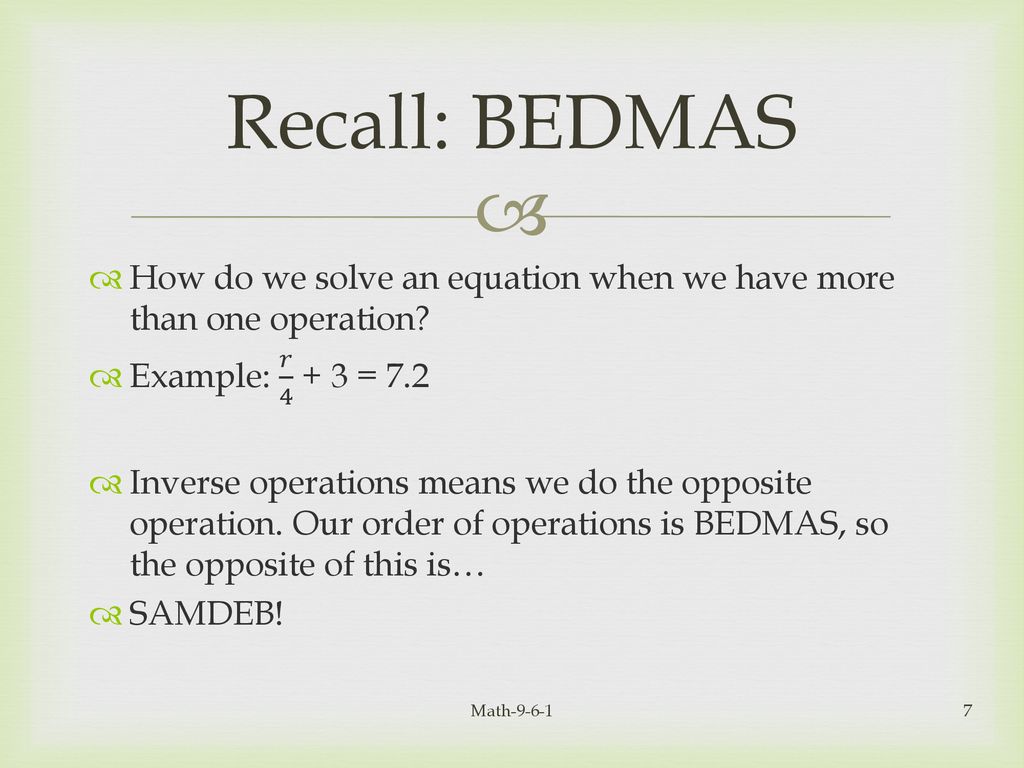 Linear equations and inequalities ppt download