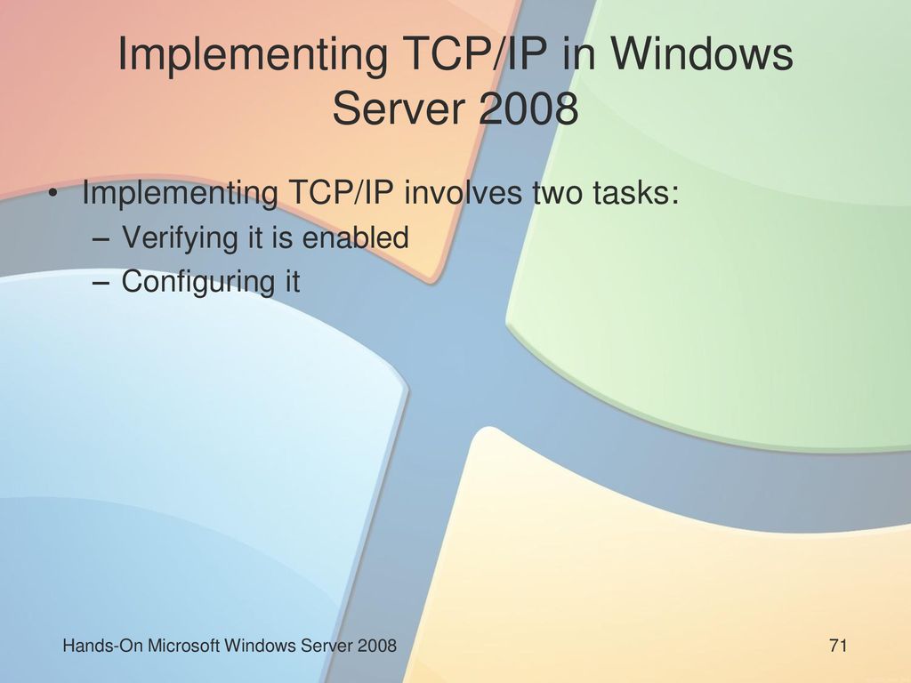 Microsoft windows server ppt download